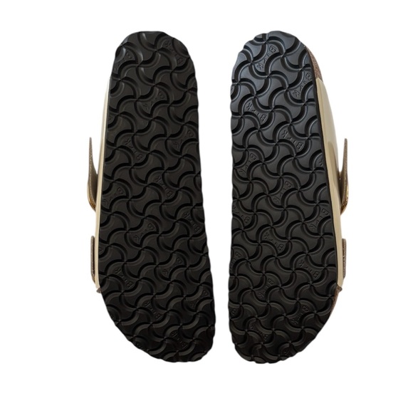 NEW Birkenstock Women's Arizona Big Buckle Slide Sandals size 39 Ecru - Picture 9 of 12